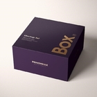 2024 Custom Luxury Paper Magnet Foldable Folding Magnetic Gift Box Packaging Box