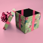 Factory Luxury Square Rigid Candy Candle Jar Paper Christmas Gift Packaging Box